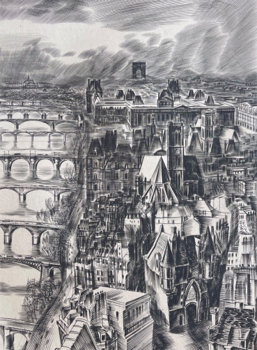 paris_notre-dame_et_la_rive_gauche_de_la_seine_par_albert_decaris_1949_fance