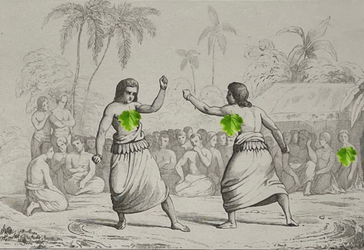 archipel_de_tonga_pugilat_feminin_oceanie_1837_polynesie_boxe_femme