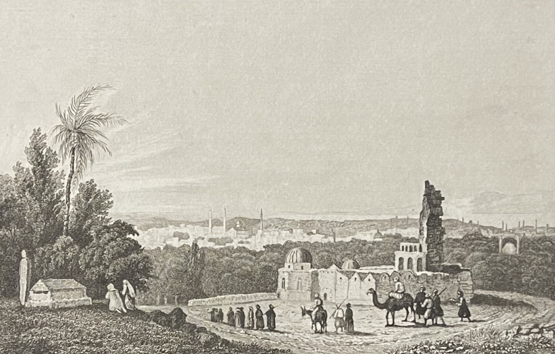 vue_de_damas_capitale_de_syrie_gravure_vers_1837_dapres_vanderburch