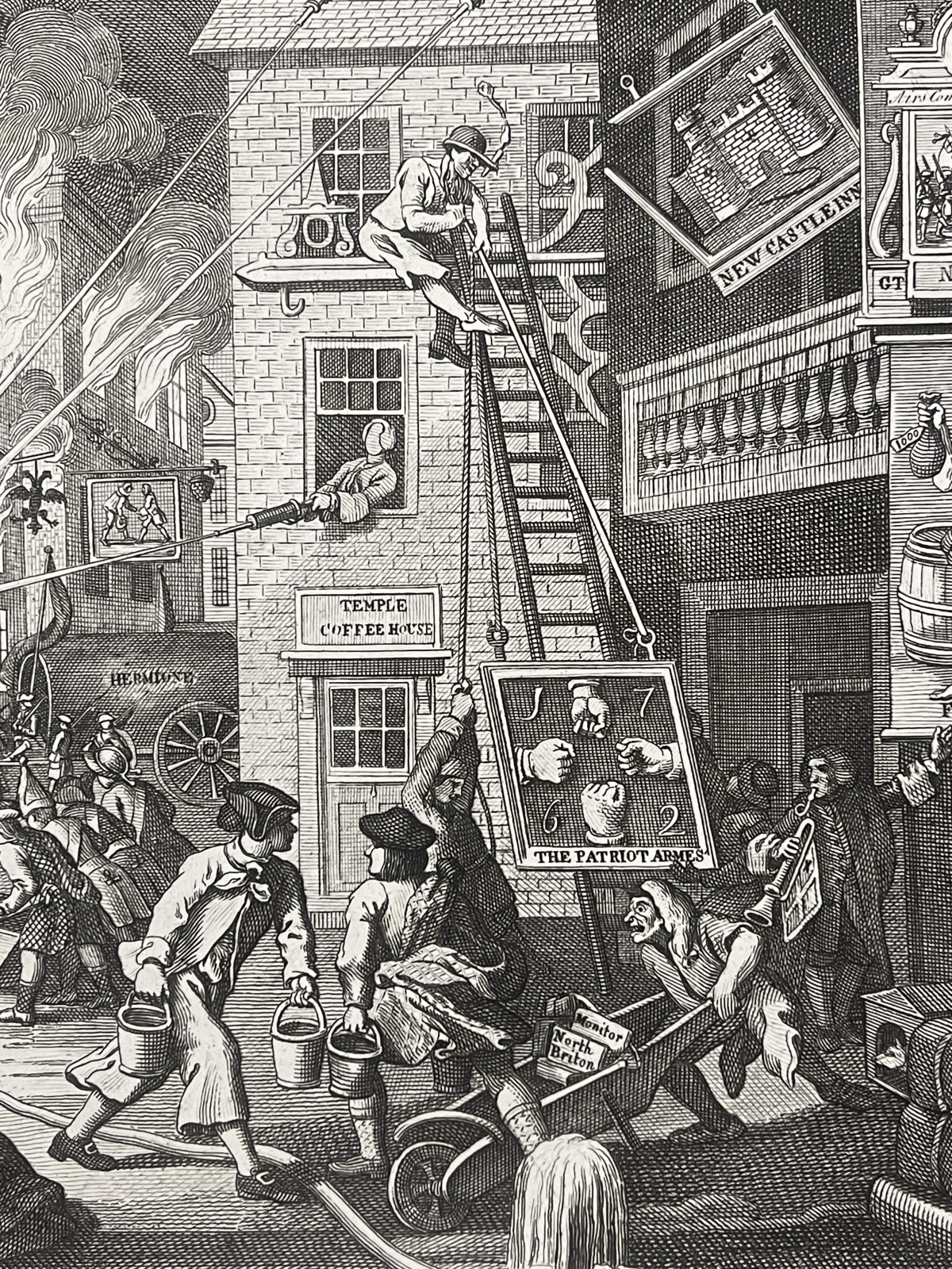 william_hogarth_1697_-_1764_incendie_en_amerique_pompier_usa_the_time