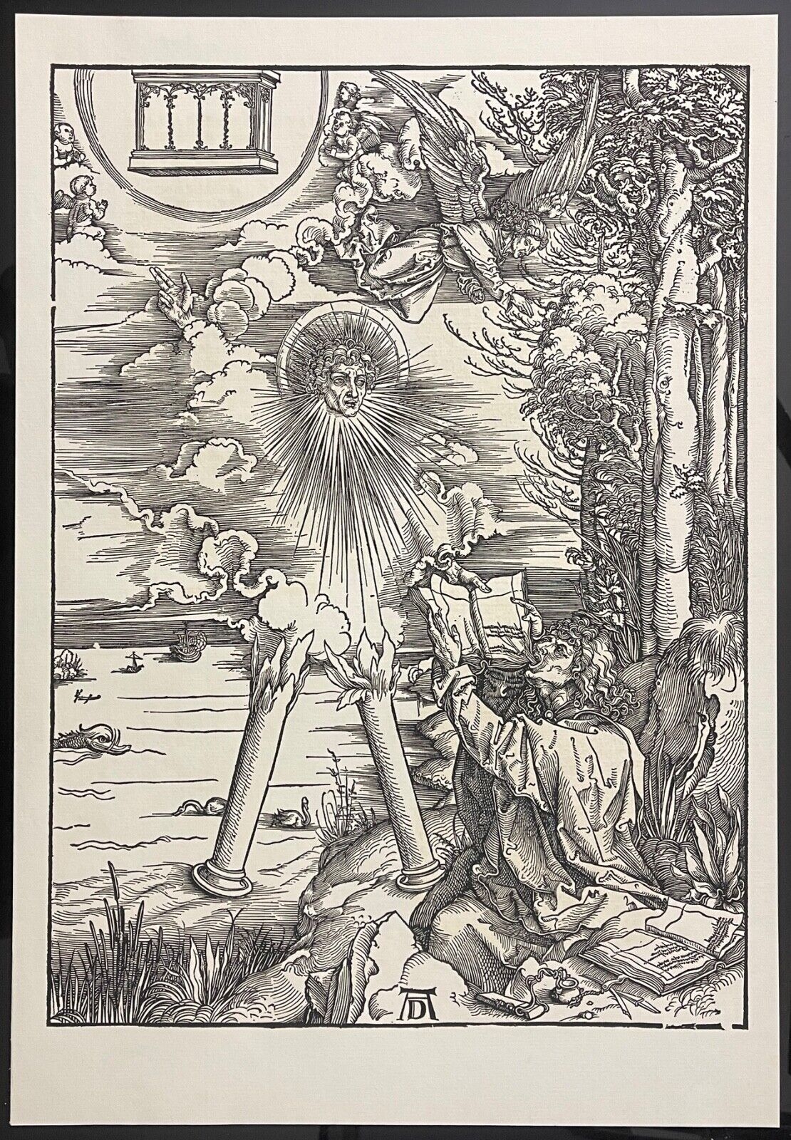 albrecht_dürer_st_jean_le_livre_devorant_apocalypse_1498_gravure_fac-similes_xxe