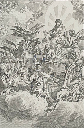 lagneau_ouvre_le_livre_apocalypse_5_1-14_gravure_debut_xixe_france