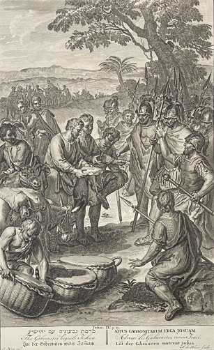 les_gabaonites_trompent_joshua_gravure_de_1728_dapres_hoet_1648-1733