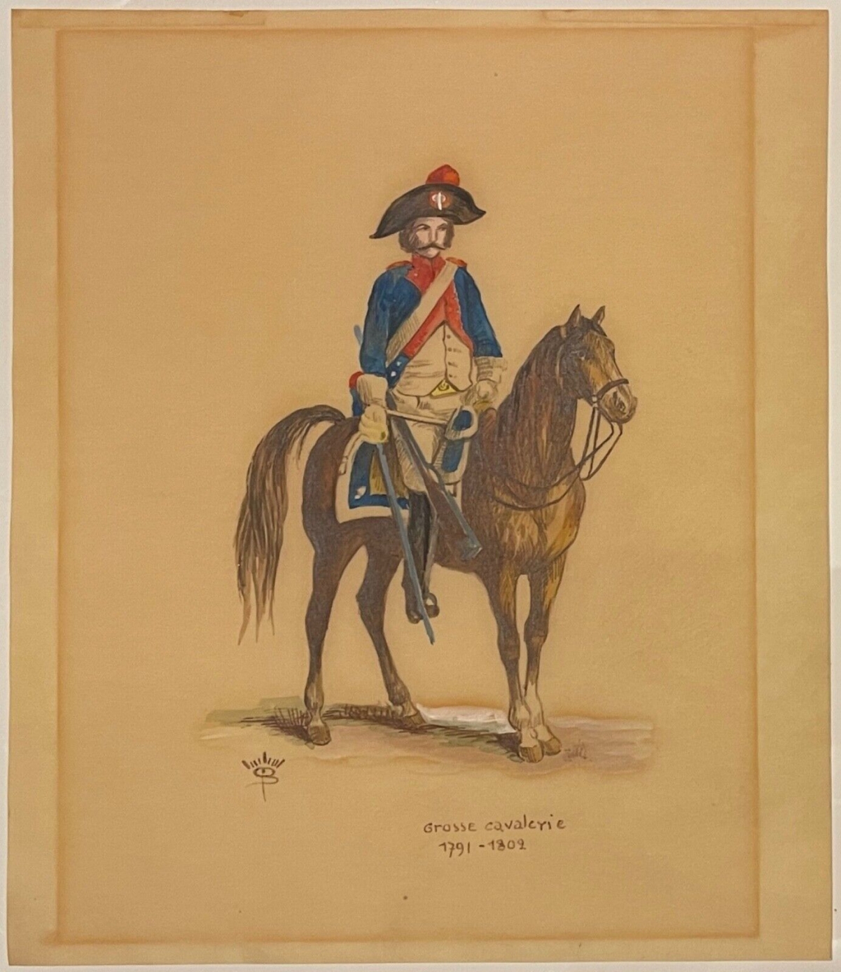 cavalier_grosse_cavalerie_consulat_1802_napoleon_aquarelle_sur_calque_c_1865
