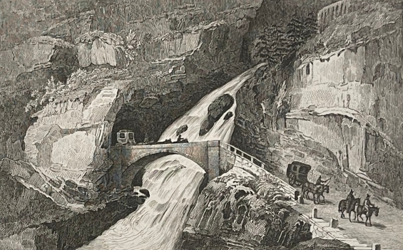 suisse_la_galerie_du_gondo_sur_la_route_du_simplon_alpes_par_girard_1832_valais