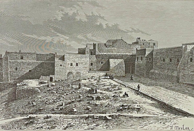 bethleem_basilique_de_la_nativite_xylographie_vers_1880_palestine_cisjordanie
