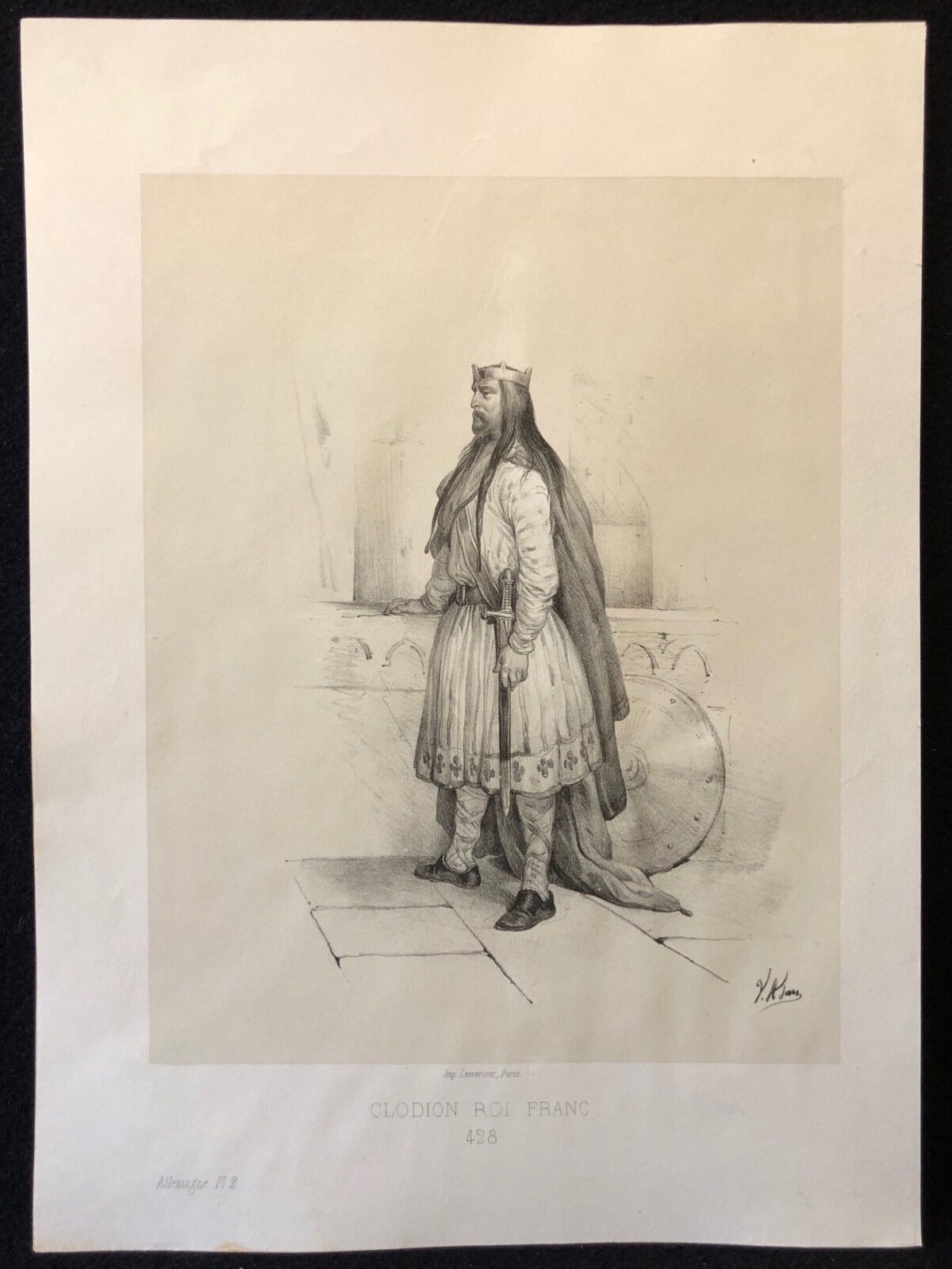 clodion_dit_le_chevelu_390-450_roi_franc_salien_dynastie_des_merovingiens