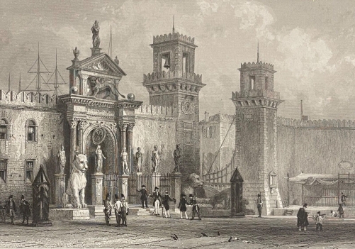 venise_arsenal_italie_gravure_de_1838_dapres_rouargue