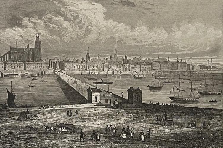 bordeaux_gironde_gravure_par_dureau_vers_1838_france