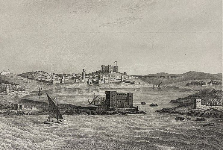 tunis_gravure_par_lacoste_vers_1838_afrique_tunisie