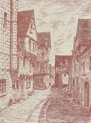 chinon_rue_voltaire_indre-et-loire_pointe_seche_xxe