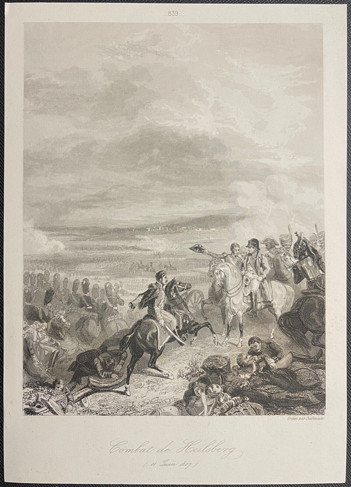 pologne_bataille_heilsberg_1807_lidzbark_warminski_napoleon_bonaparte_1840_russe