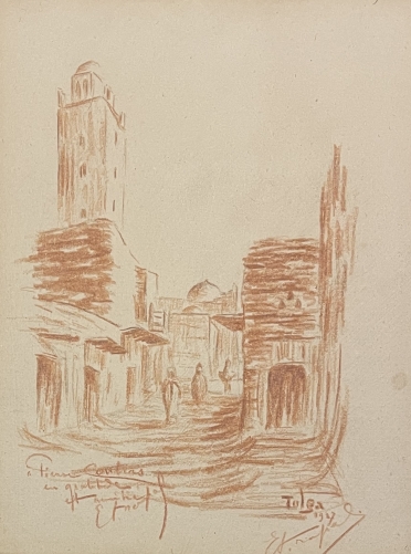 algerie_etienne_ropal_1929_dessin_sanguine_africanisme