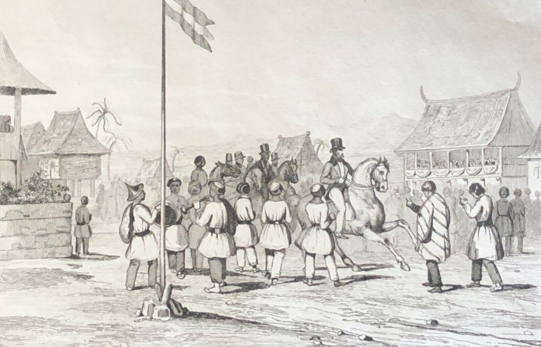 iles_celebes_tondano_indonesie1838_reception_d_europeens_indigenes_minahassa