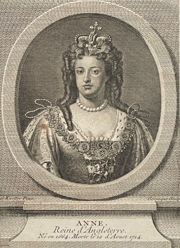 anne_reine_dangleterre_ecosse_et_irlande_1665-1714_stuart_gravure_1750