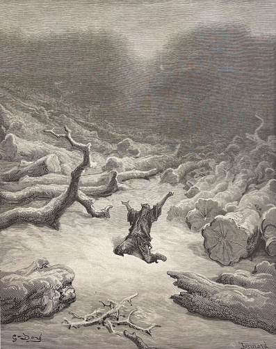 le_bucheron_et_mercure_gustave_dore_xylographie_fable_de_la_fontaine_1868