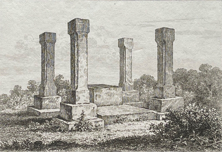 ruines_du_trone_du_roi_a_axum_aksum_abyssinia_ethiopie_gravure_vers_1850_afrique