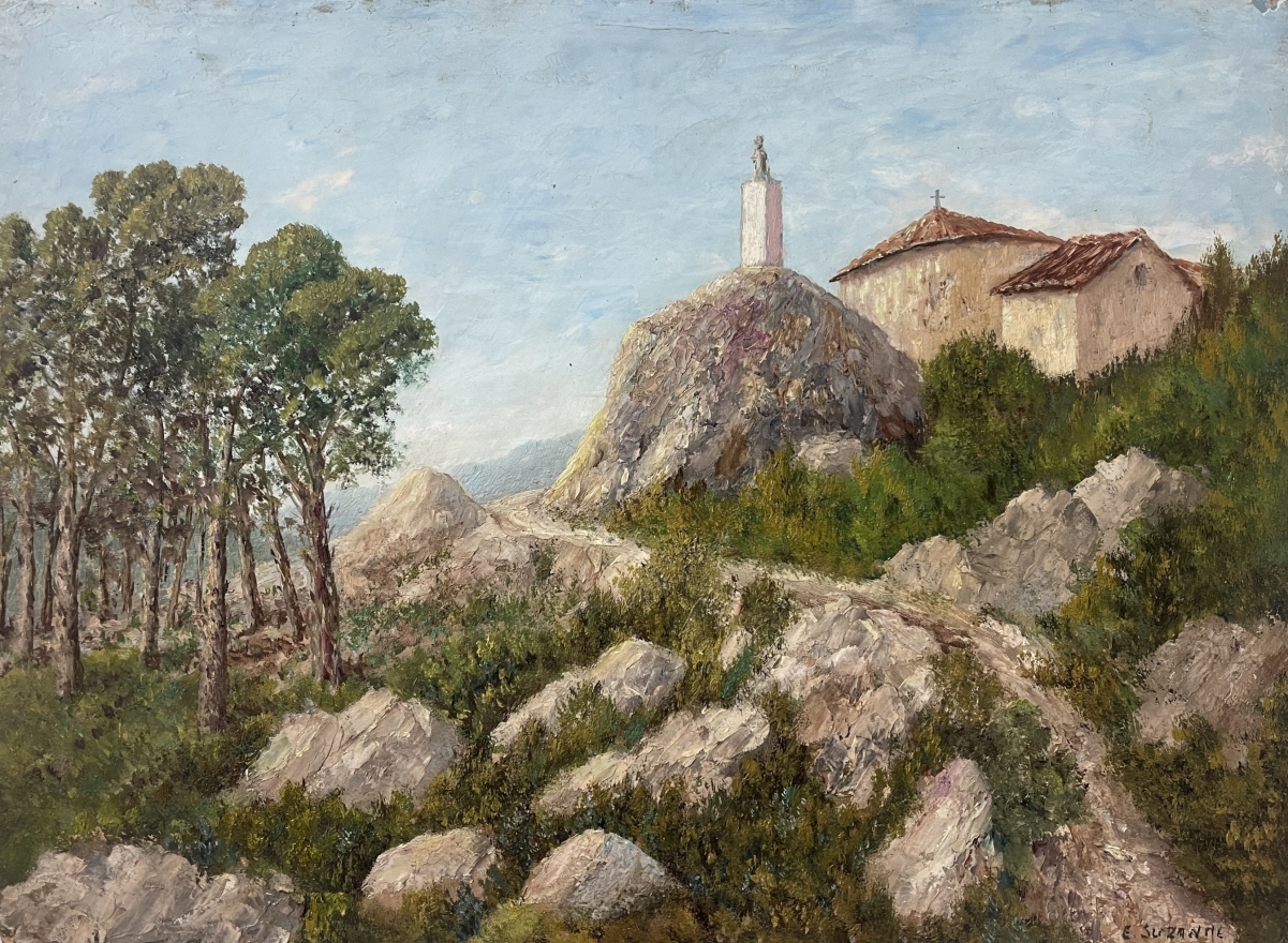le_val_notre-dame_de_paracol_var_provence_acrylique_sur_bois_fin_xxe_france