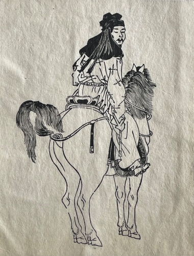 retour_de_wenji_en_chine_li_hanzhong_tirage_japon_1753_cheval_cavalier_han