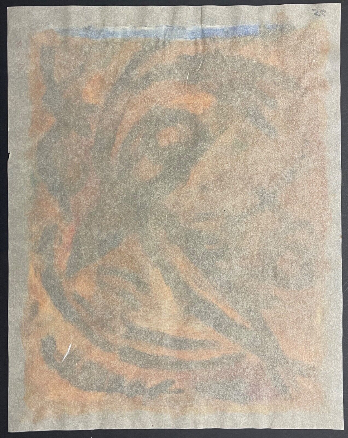 poissons_gouache_sur_papier_calque_attribuee_a_norbert_palmade_1928-_2019