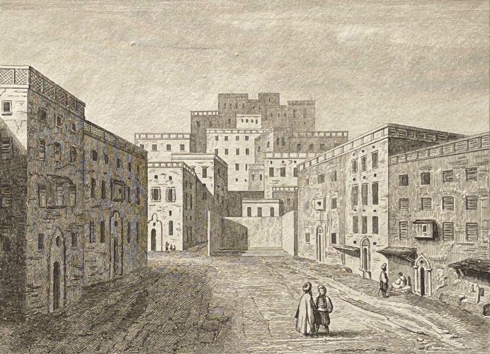 quartier_meroua_la_mecque_arabie_seoudite_gravure_vers_1837