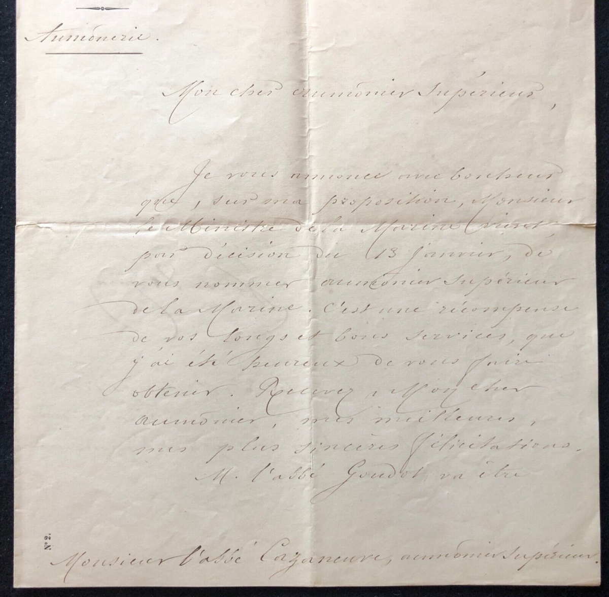 aumonerie_de_la_marine_et_colonies_janvier_1870_nomination_aumonier_superieur