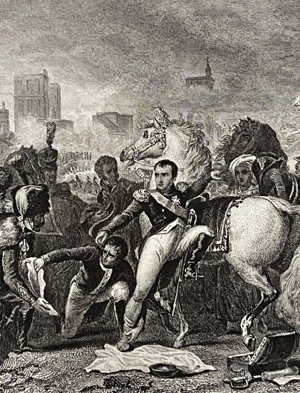 napoleon_bonaparte_blesse_au_pied_devant_ratisbonne_1809_allemagne_regensburg