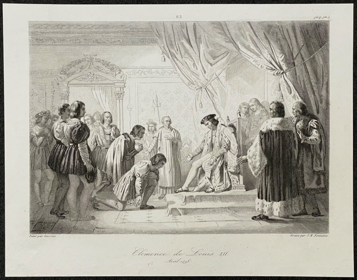 clemence_de_louis_xii_roi_de_france_1498_gravure_vers_1840