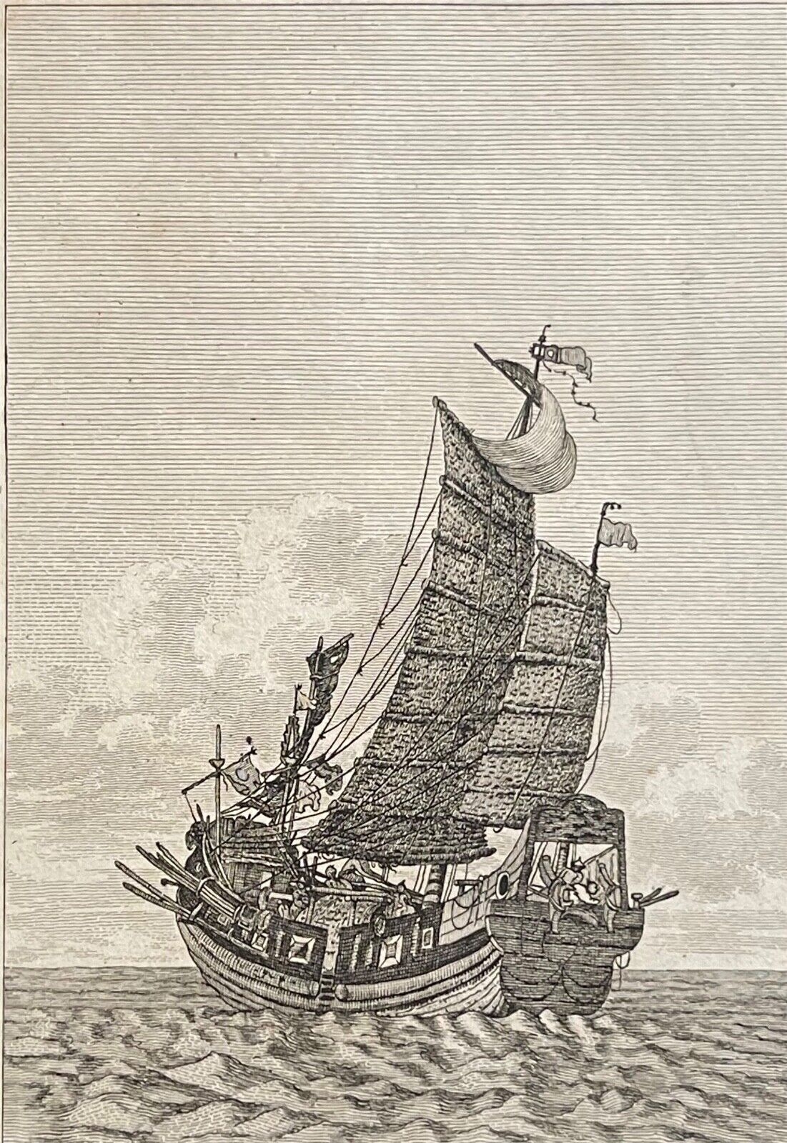 chine_jonque_chinoise_de_1847_bateau_navire_marine_tirage_xixe