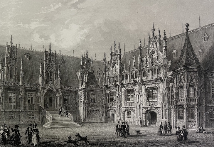 rouen_palais_de_justice_normandie_seine-maritime_par_rouargue_1838_france