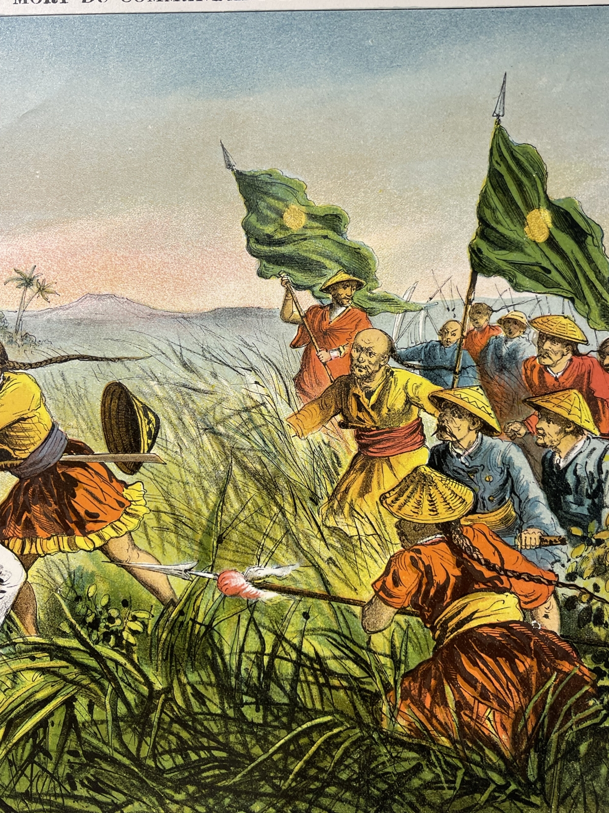 vietnam_1883_battle_of_paper_bridge_henri_riviere_antique_colour_print