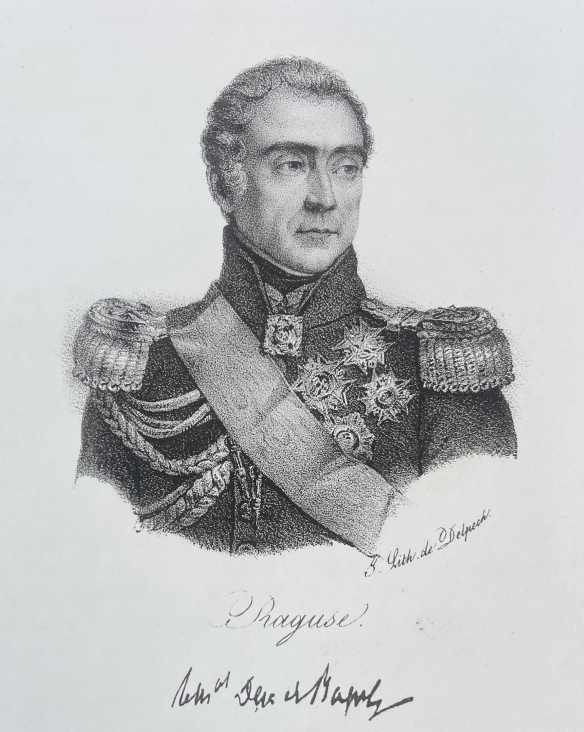 Figurine En étain "Les étains Du Prince" - Maréchal Marmont Duc De Raguse (1774-1852) - Occasion Bon état