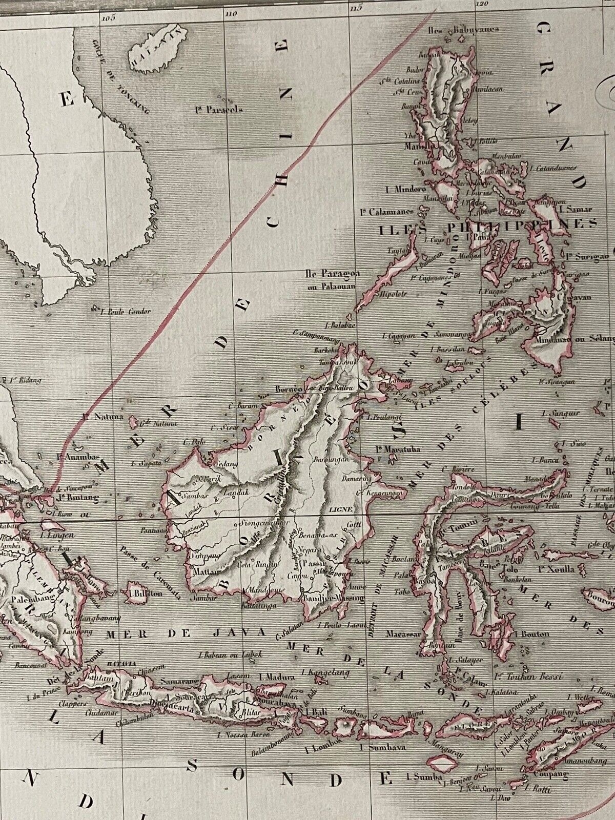 carte_malaysia_indonesia_philippines_borneo_celebes_java_sumatra_thierry_1846