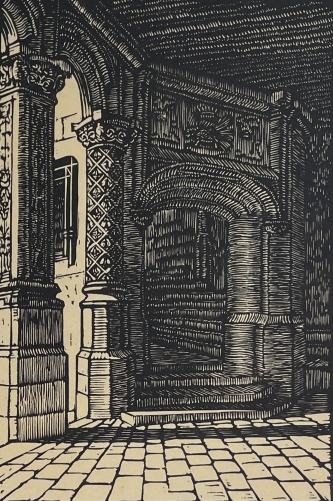 chateau_de_blois_escalier_par_etienne_gaudet_1891-1963_loir-et-cher_france_1926