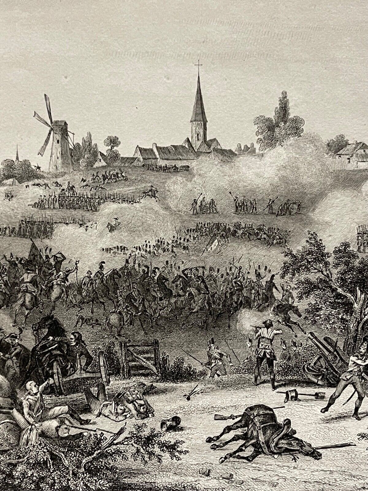 bataille_de_tourcoing_1794_revolution_francaise_france_1840_moulin