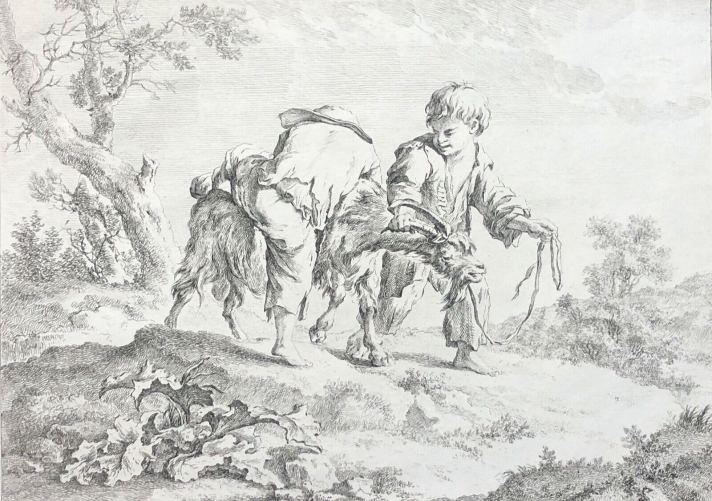 deux_enfants_jouant_avec_une_chevre_balthasar_dunker_johann_heinrich_roos_xviii