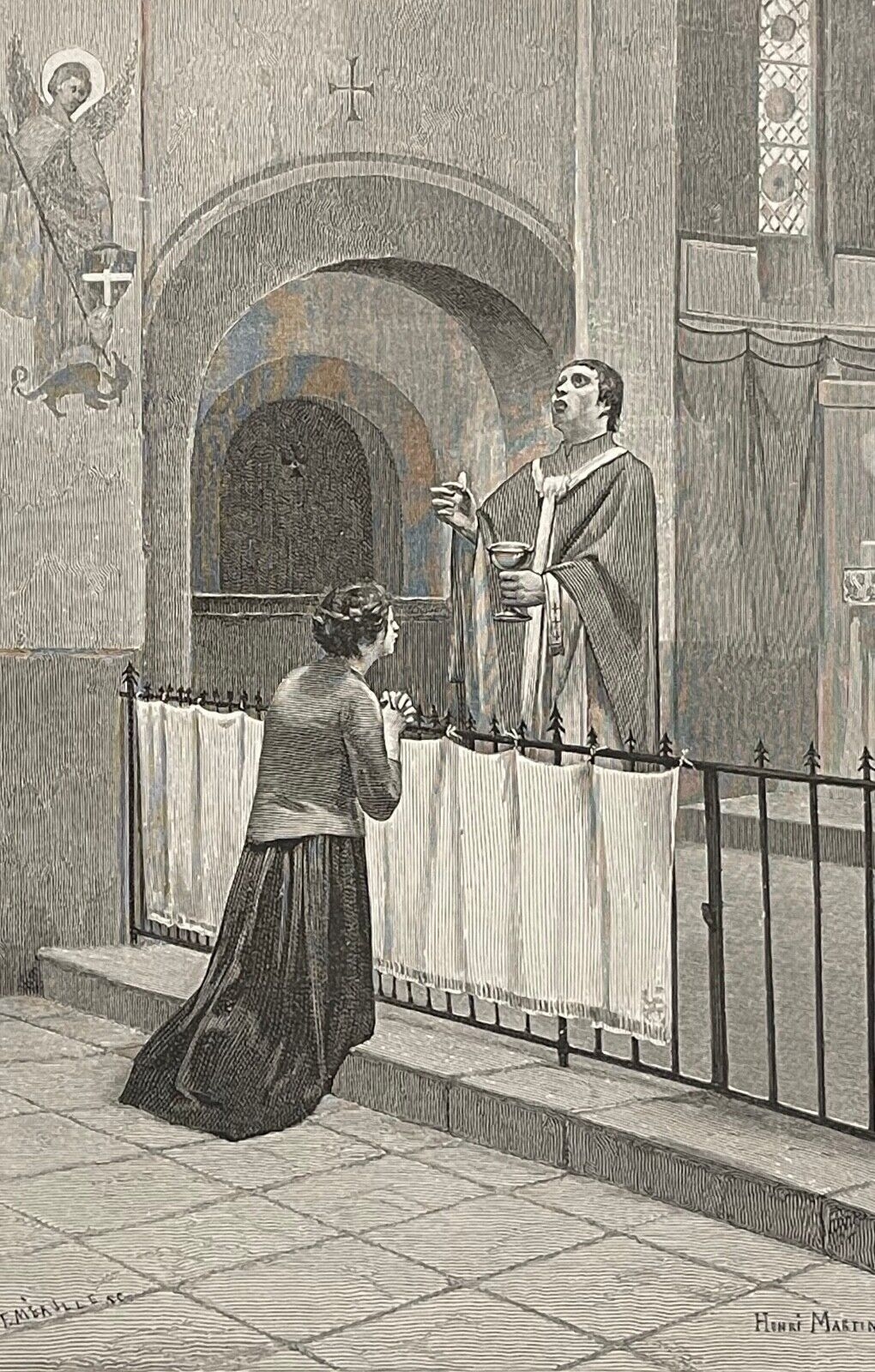jeanne_darc_en_communion_guerre_de_cent_ans_gravure_1887