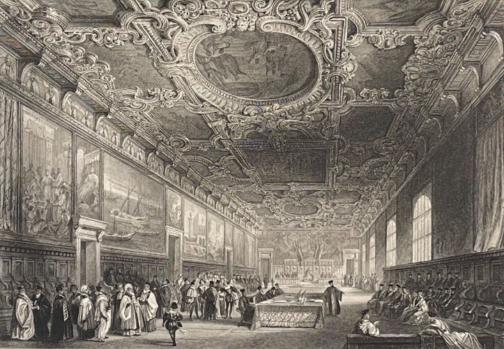 venise_italie_la_salle_du_grand_conseil_1838_par_rouargue