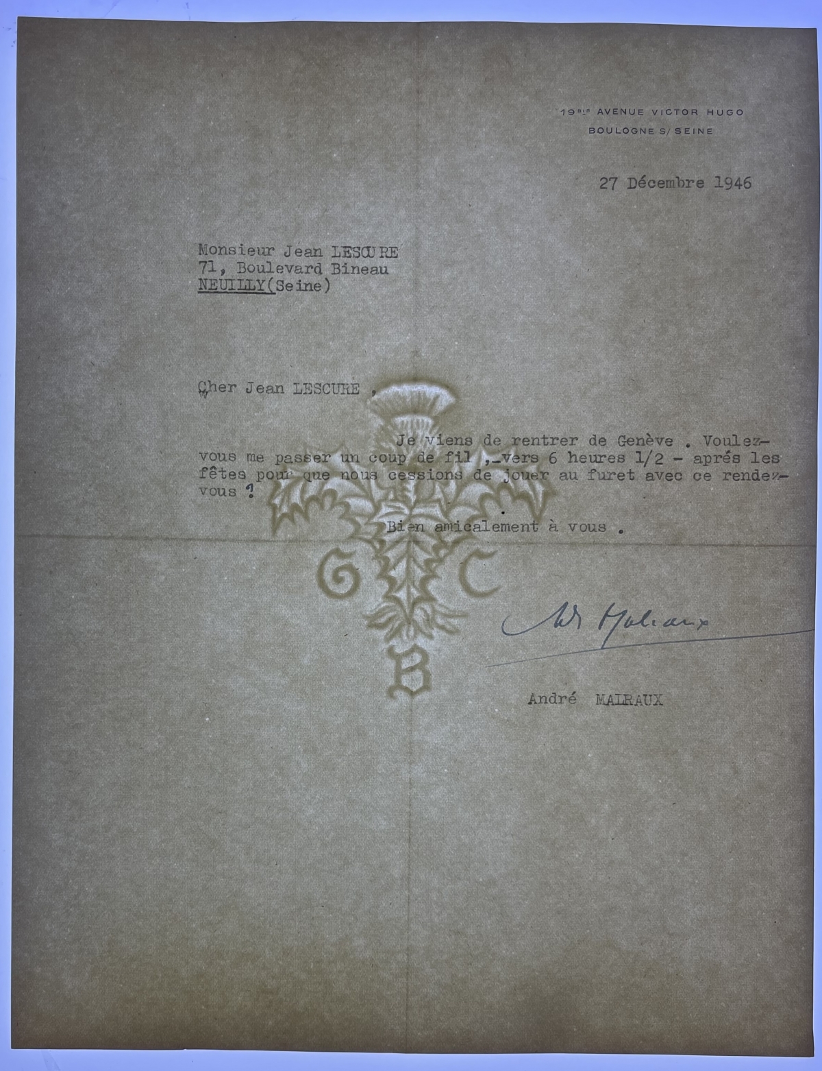 andre_malraux_1901-1976_pantheon_lettre_autographe_a_jean_lescure_1946