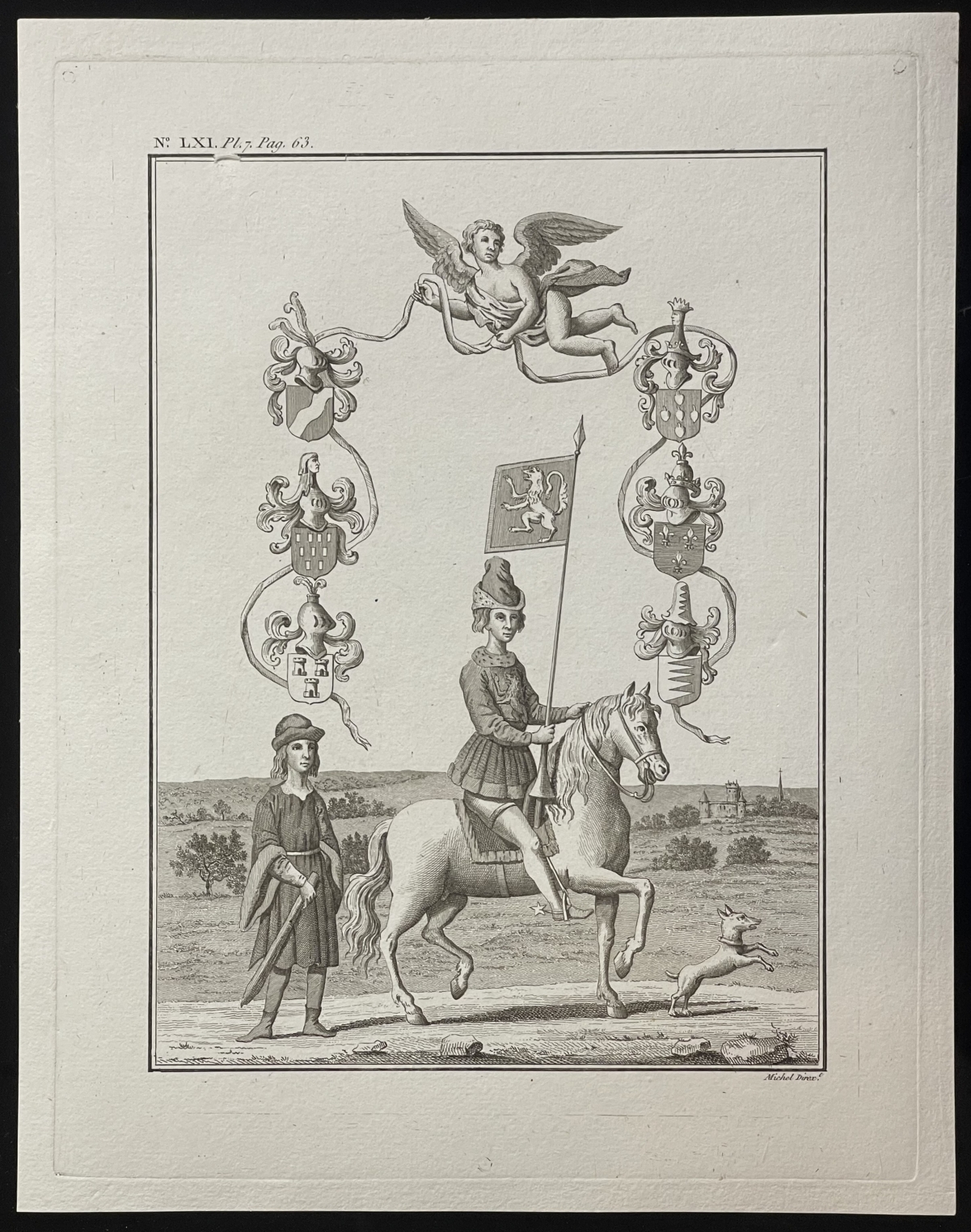 belgique_bruxelles_fanion_des_sleeus_tirage_avant_la_lettre_vers_1785