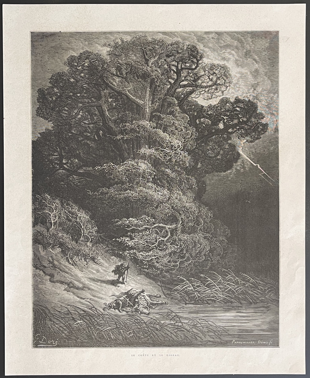 le_chene_et_le_roseau_gustave_dore_xylographie_fable_de_la_fontaine_1865