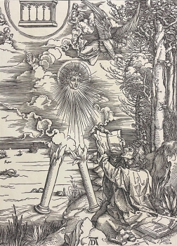 albrecht_dürer_st_jean_le_livre_devorant_apocalypse_1498_gravure_fac-similes_xxe