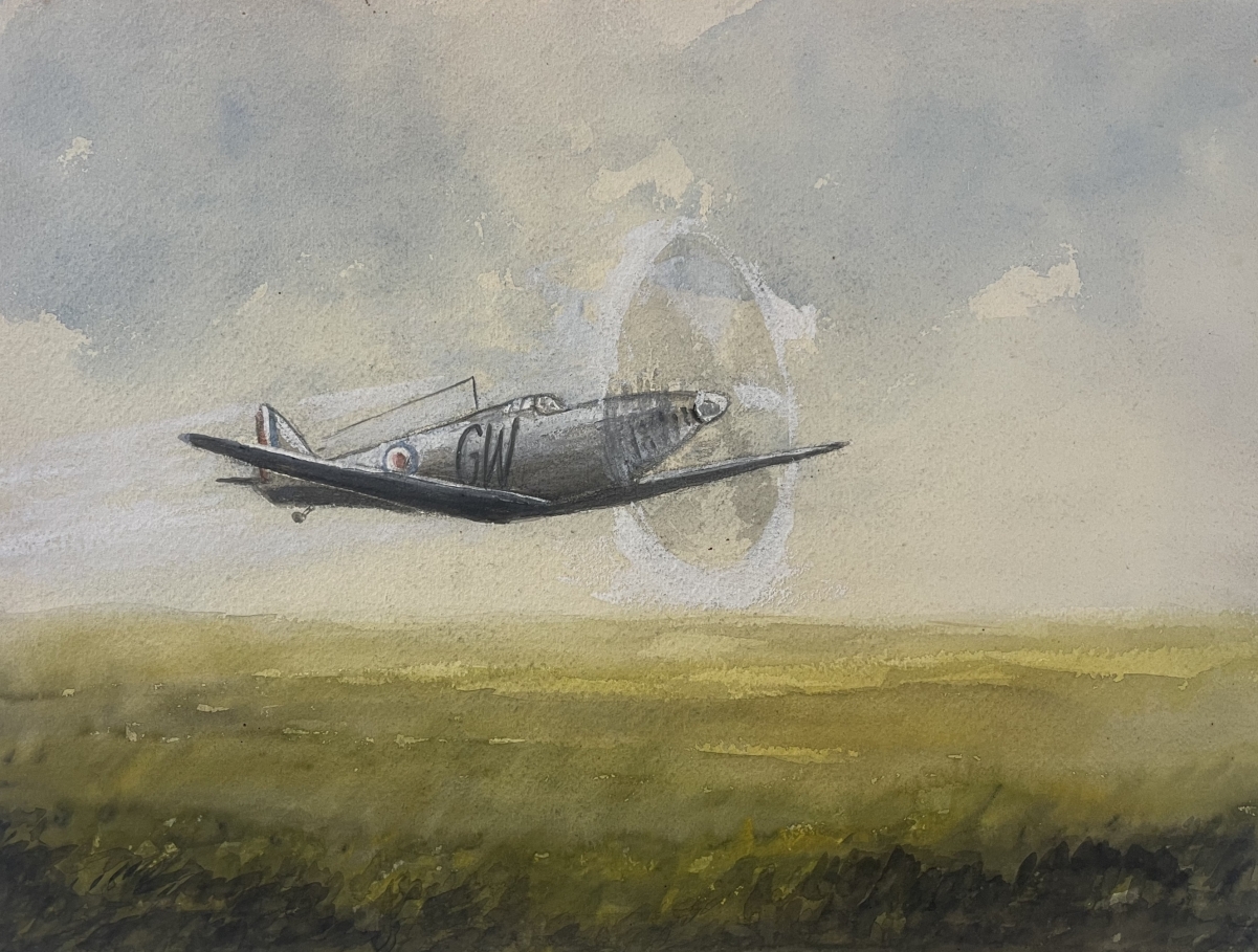 avion_de_chasse_france_dewoitine_d_520_aquarelle_vers_1940_guerre