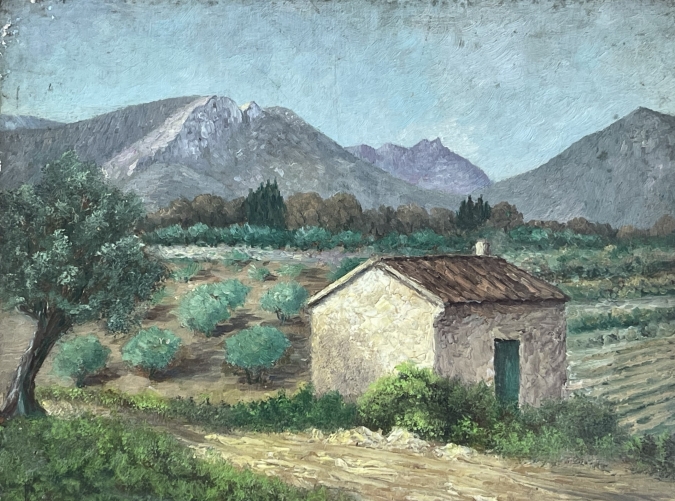 cabanon_au_mont_ventoux_acrylique_sur_bois_c_1960_vaucluse_provence_alpes_france