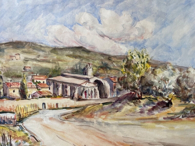 chartreuse_de_villeneuve_les_avignon_provence_aquarelle_vers_1937
