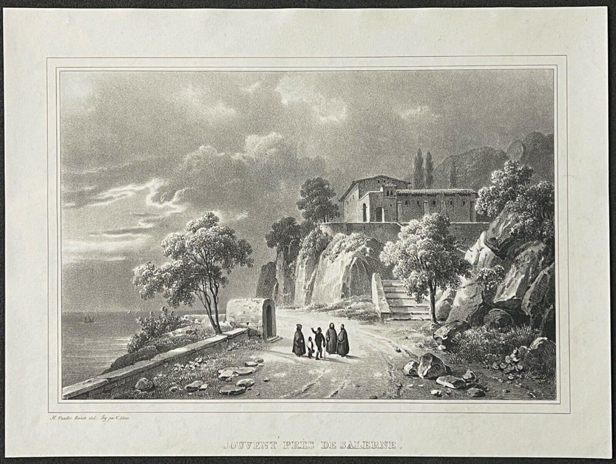 salernes_couvent_dominicaines_notre_dame_de_clarte_lithographie_de_1837_france