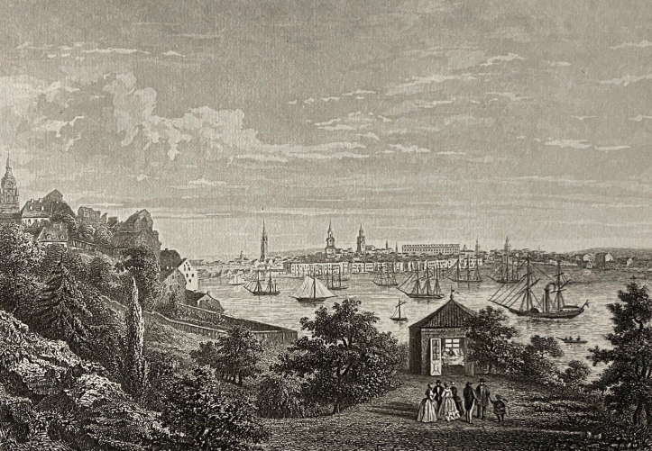 stockholm_royal_sweden_suede_gravure_de_boullemier_vers_1849