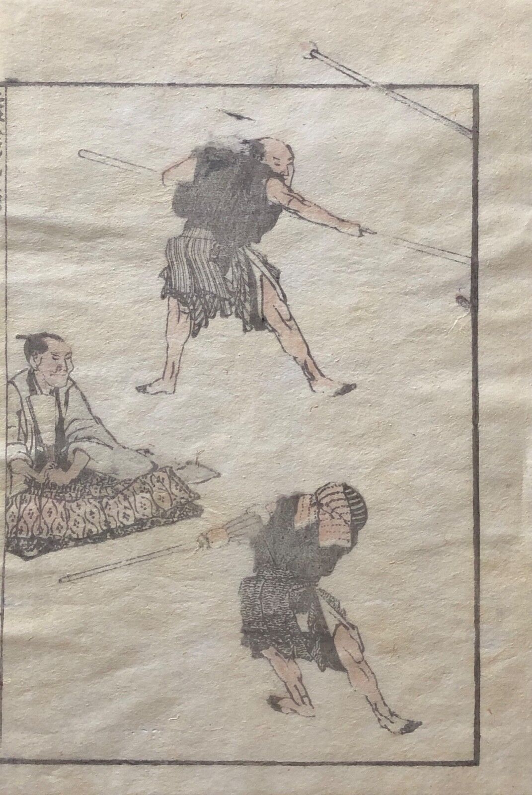 hokusai_1760-1849_japon_samourai_japan_asia_estampe_originale_1817_baton__