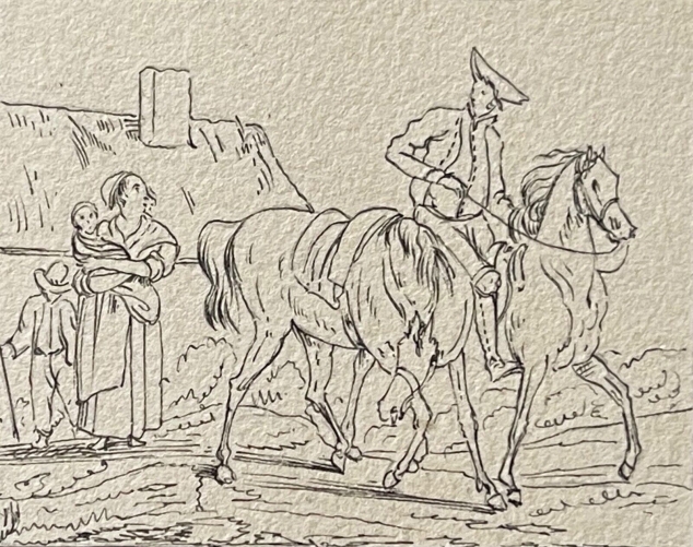 cheval_livraison_haras_filiere_equestre_des_armees_de_napoleon_dessin_c_1885