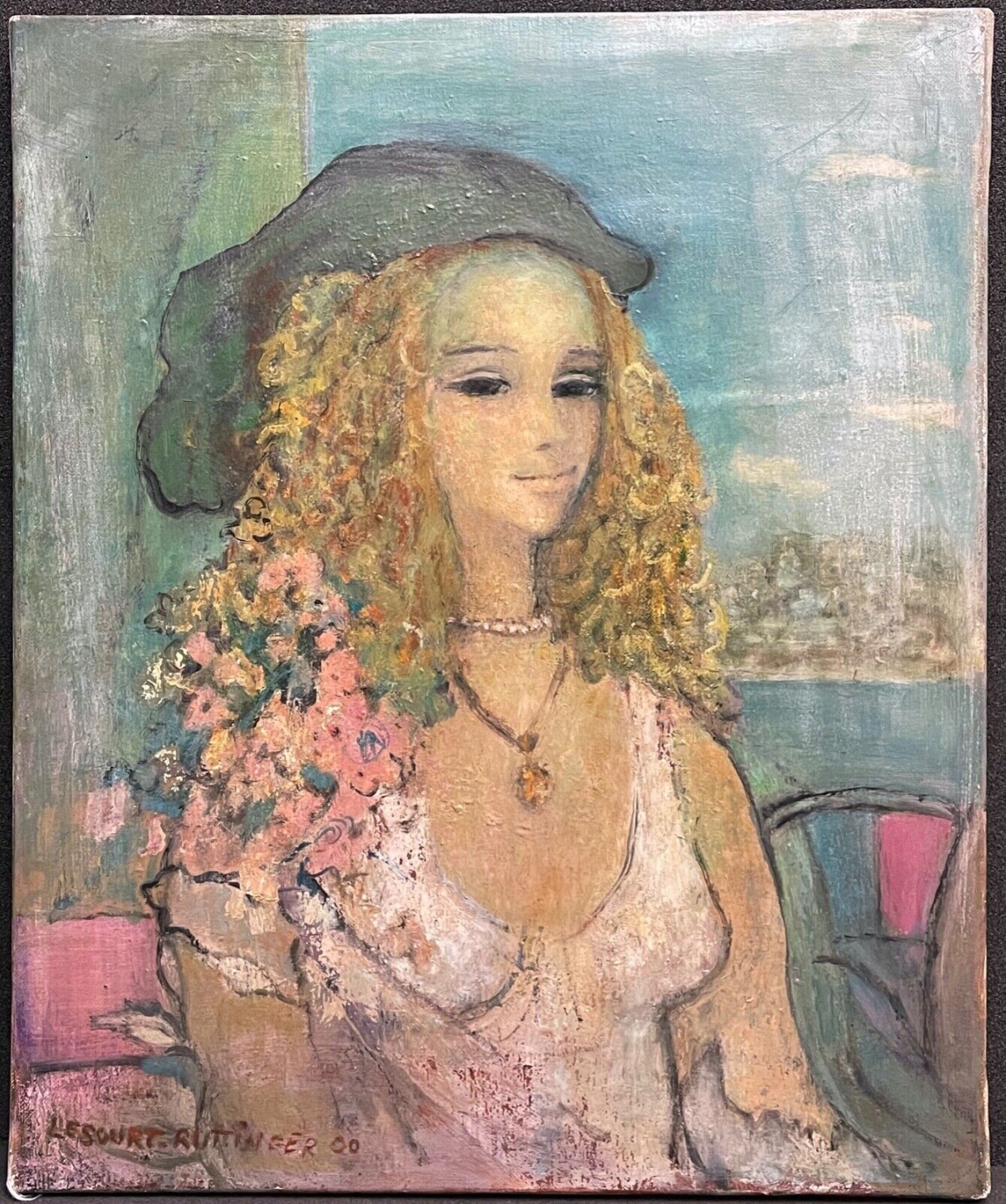 ghislaine_lesourt-ruttinger_portrait_de_femme_45,5_cm_sur_38_cm